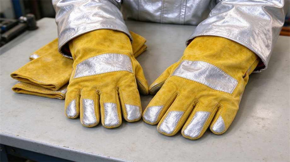 Aerial perspective of heavy duty protective eu standard heavy duty heat suit, Rescue team wearing EU grade fire proximity suit with two members in, demonstrating professional product use in industrial safety environment, designed for wholesale bulk supply and industrial safety Aerial perspective of heavy duty protective eu standard heavy duty heat suit, Rescue team wearing EU grade fire proximity suit with two members in, demonstrating professional product use in industrial safety environment, designed for wholesale bulk supply and industrial safety