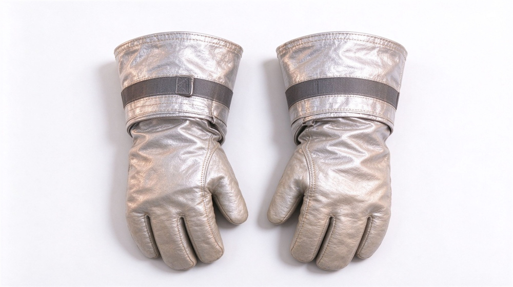 Wide shot of heavy duty protective firefighter proximity suit, Firefighter proximity gloves white background, heat resistant aluminized fire gloves with long, demonstrating professional product use in industrial safety environment, designed for wholesale bulk supply and industrial safety procurement. Wide shot of heavy duty protective firefighter proximity suit, Firefighter proximity gloves white background, heat resistant aluminized fire gloves with long, demonstrating professional product use in industrial safety environment, designed for wholesale bulk supply and industrial safety procurement.