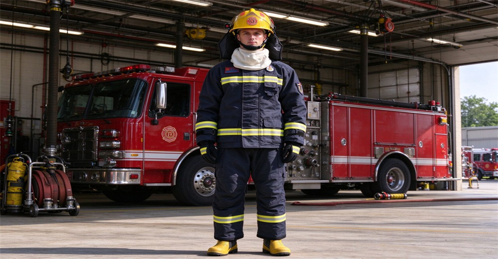  firefighter gear buying guide 01 Product firefighter gear buying guide structural turnout suit fire truck background department procurement standard NFPA certified NFPA certified PPE selection for fire departments bulk procurement
