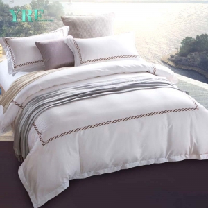 Cotton Satin White Twin Bedding