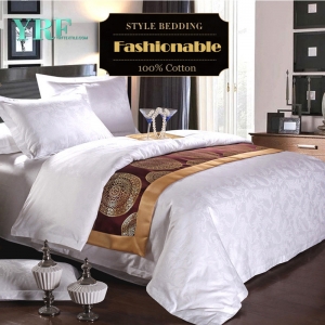 Jacquard Washed Linen Duvet Cover