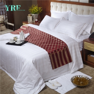 Embroidered Coastal White Bedspread King