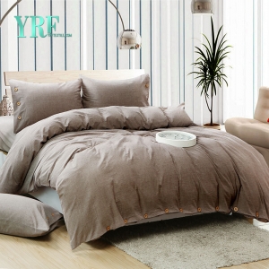 100% Cotton Tan Comforter Set