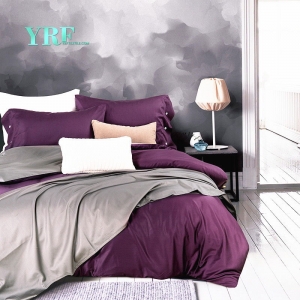 3PCS Cotton Purple Bedding Sets