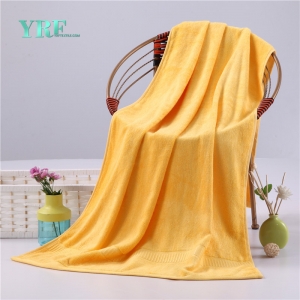 Comfortable Shower Yellow Bath Towels