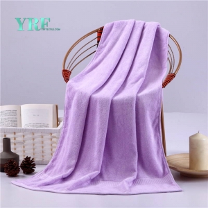 Plain Dyed Purple Bath Towels