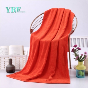 Soft Plain Red Bath Towels