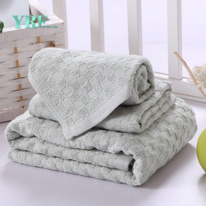 Plain Dyed Gray Bath Towels