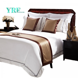 White Sheets Line Bedding Set