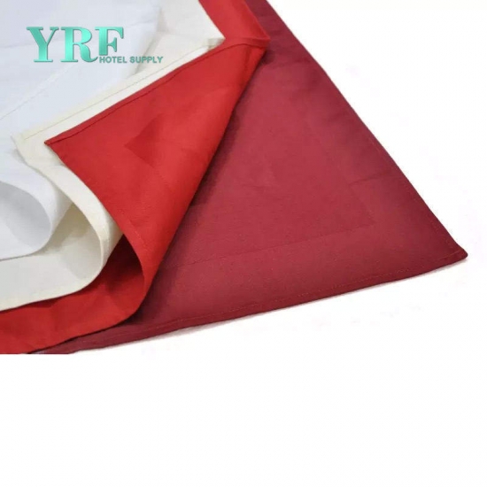 Cheap Fancy Faux Silk Cloth Linen Napkins