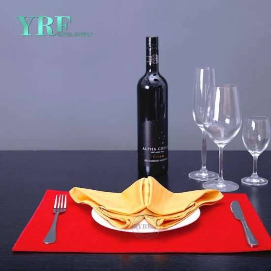 Cheap Fancy Polyester Plain Dyed Table Napkins