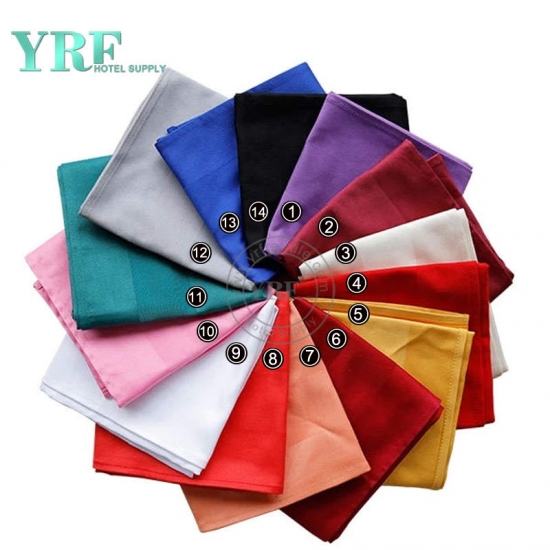 Wholesale Green Polyester Fabric Cotton Napkins