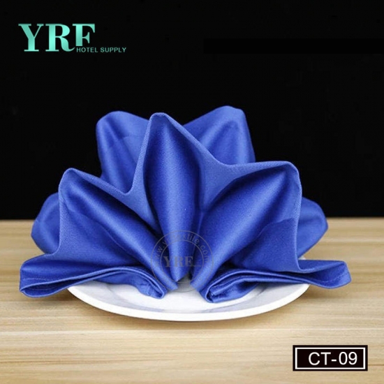 YRF Elegant Purple Cotton Decorative Table Napkin