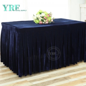 Plain Dyed Table Skirt