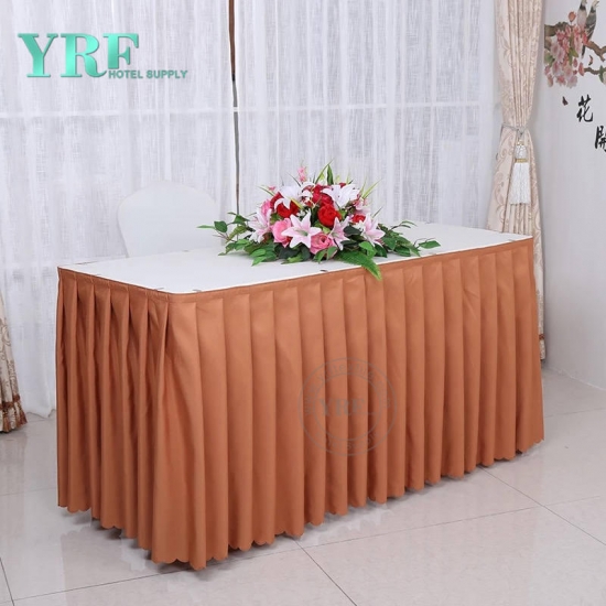 100% Cotton Hotel Apartment Table Skirt