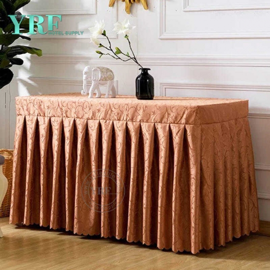 6Ft Round Pure Color Table Skirt