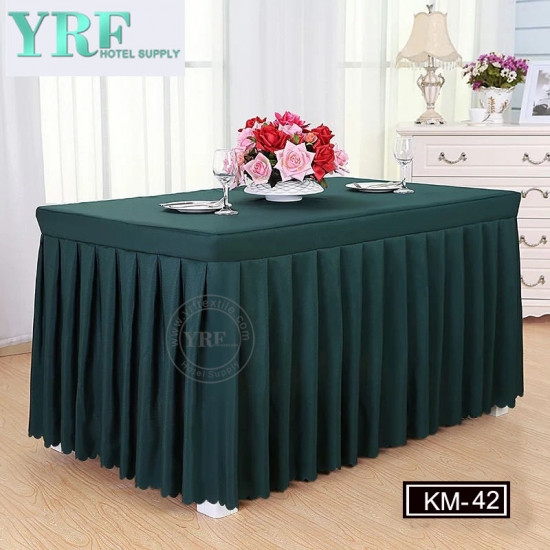 100% Polyester Party Table Skirt