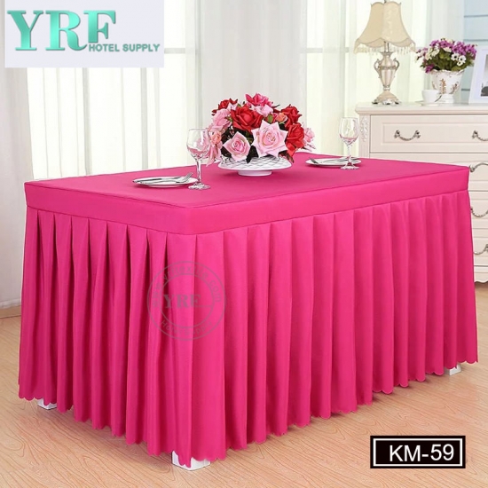 100% Polyester Banquet Table Skirt