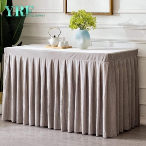 China Factory Rectangle Table Skirt