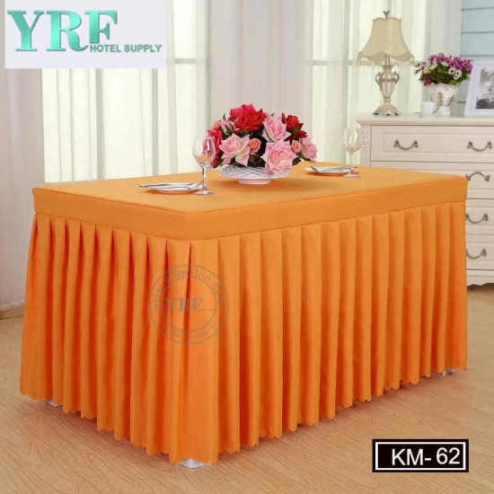 Professional Luxurious Square Patchwork Table Skirt