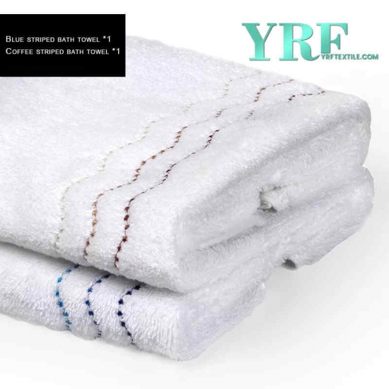 GuangZhou Foshan Hotel Towel Set White Color Hotel Bath Towel For YRF