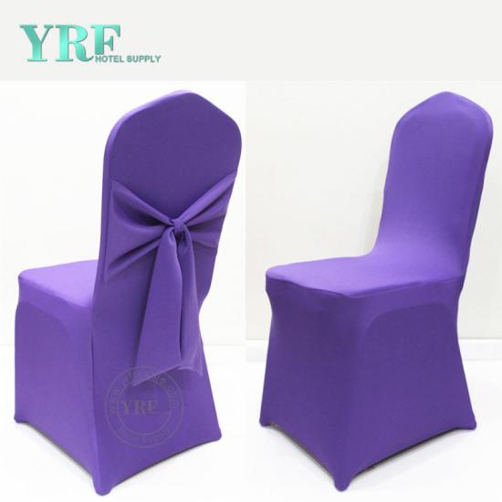 YRF Wholesale Hotel Supply Orange Wedding Chair Covers