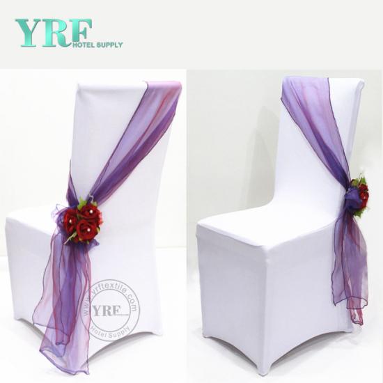 YRF Factory Price Polyester Spandex Banquet Chair Cover
