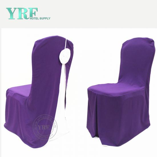 YRF Purple Universal Spandex Stretch Chair Cover
