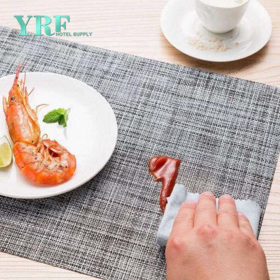 High Quality Hot Food Wedge Plastic Placemats YRF