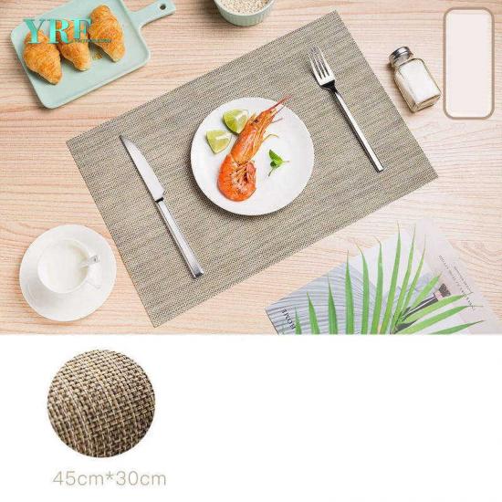 Factory Price 100% Polyester Placemats Jacquard Placemats YRF