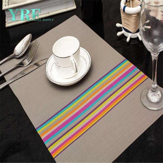 Super Quality Stripe Placemat Wth Low Moq Acceptable YRF