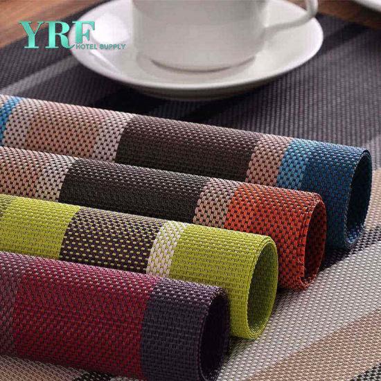 Food Grade Rattan Personalized Safe Red Placemats YRF