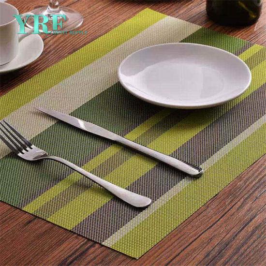 High Quality Vinyl Leaf Placemat With Your Own Design YRF