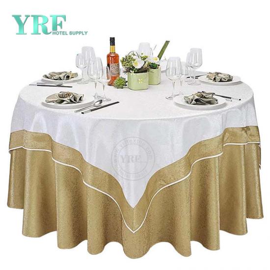 Factory High Quality Decorative Wedding Round Table Cloth