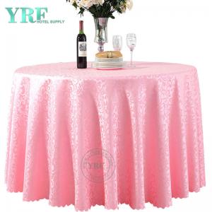 Pink Tablecloth Round For Wedding