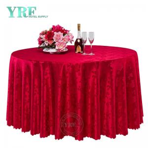  Banquet Ivory Floral Table Cloth