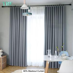 yellow grey blackout curtains