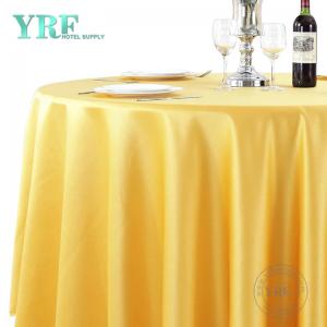Plain Round Polyester Table Cloth