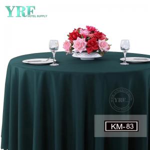 Green Round Pintuck Table Cloth