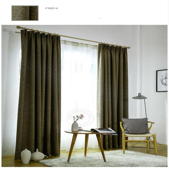 Wholesale 40 X 63 Brown Hotel Room Curtains For YRF