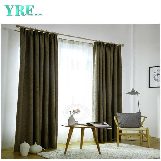 Factory Supply Green Hotel Quality Curtains For YRF