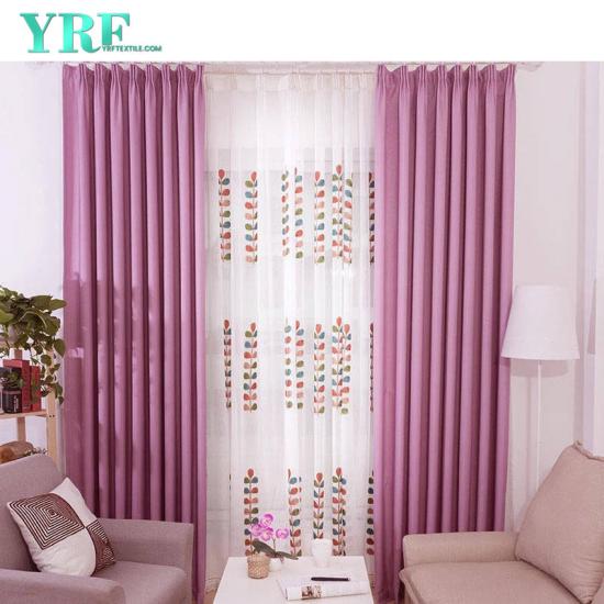 Factory Supply Beige Quality Blackout Curtains For YRF