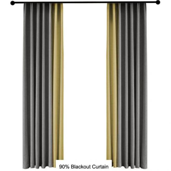 Modern Price Window Patterns Blackout Curtain For YRF
