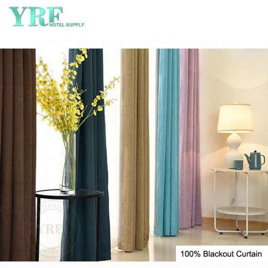 Guangzhou Foshan Beige wholesale Curtains And Drapes For YRF