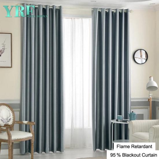 Factory Supply Beige Used Hotel Curtains Uk For YRF