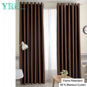 brown blackout curtains