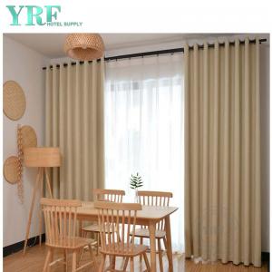 beige blackout curtains