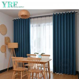 dark blue blackout eyelet curtains