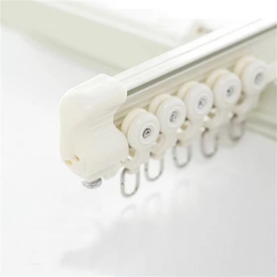 Guangzhou Foshan Wholesale Manufacturer Bay Window Track Curtain Rods For YRF
