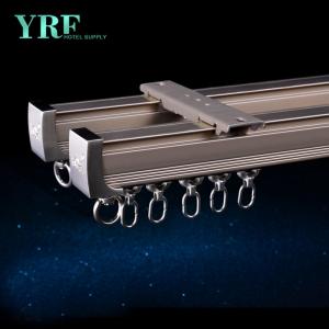 flexible curtain track for caravans